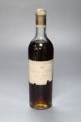 One bottle of Chateau d'Yquem, 1953.