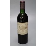 One bottle of Chateau Margaux 1970