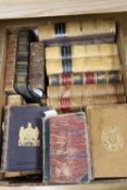 Miscellaneous 19th century bindings, including bound copies of The Century, Strand and English