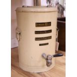 A vintage Longer Wear coffee dispenser, height 42cm