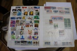 A stamp collection