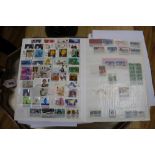 A stamp collection