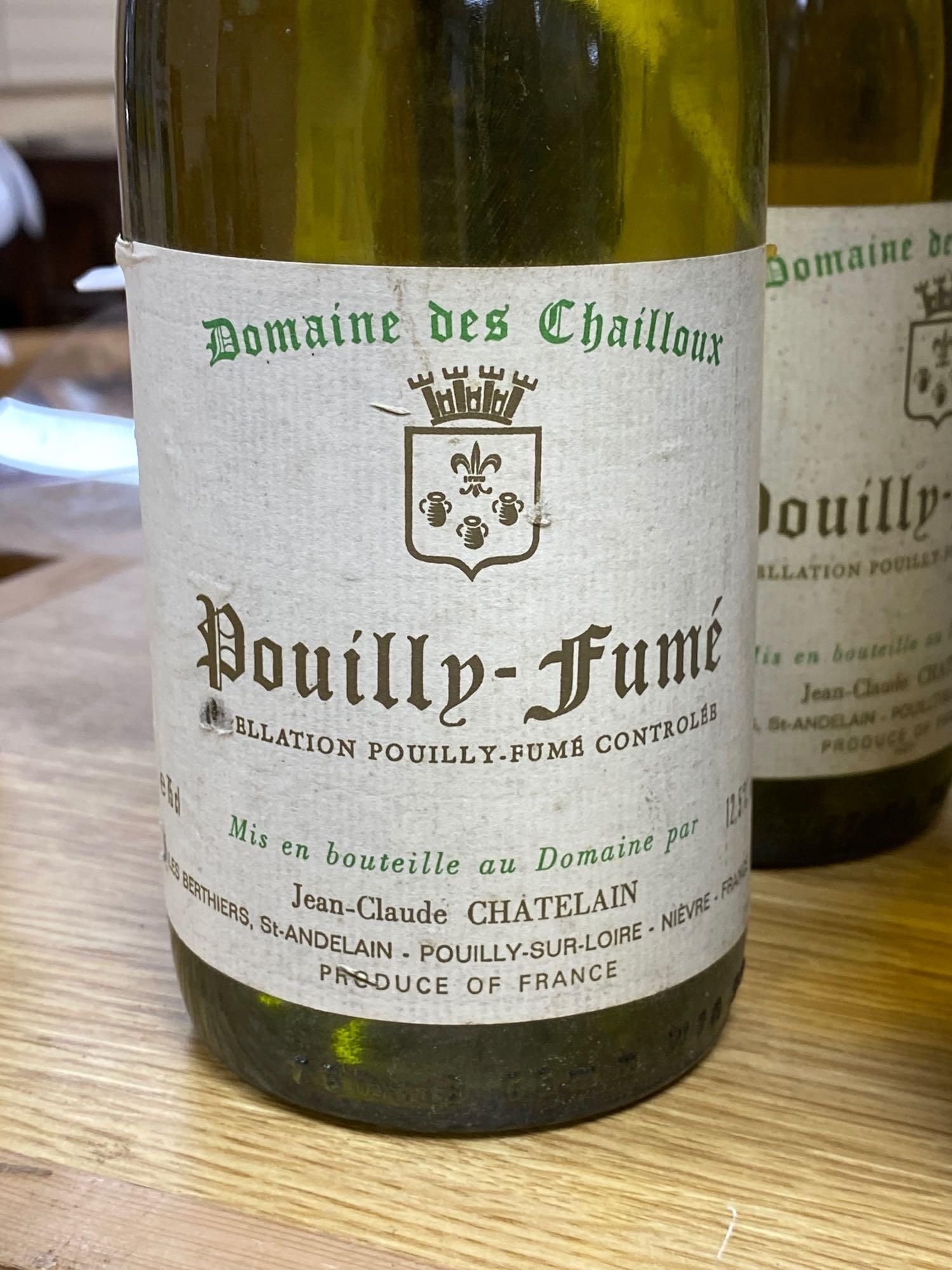 Mixed white wines, including Domaine des Chailloux Pouilly-Fume, 1985, Jean-Claude Chatelain (5 - Image 4 of 4