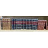 A collection of small bindings, including Macaulay's England, Essays, etc., Thackeray, Froude and