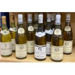Mixed white wines, including Domaine des Chailloux Pouilly-Fume, 1985, Jean-Claude Chatelain (5