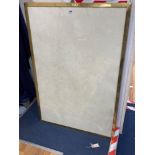 A good quality John Jones picture frame, gold-toned, label verso overall 116cm x 78.5cm