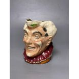 A Royal Doulton White haired Clown character jugCONDITION: Good condition.