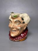 A Royal Doulton White haired Clown character jugCONDITION: Good condition.