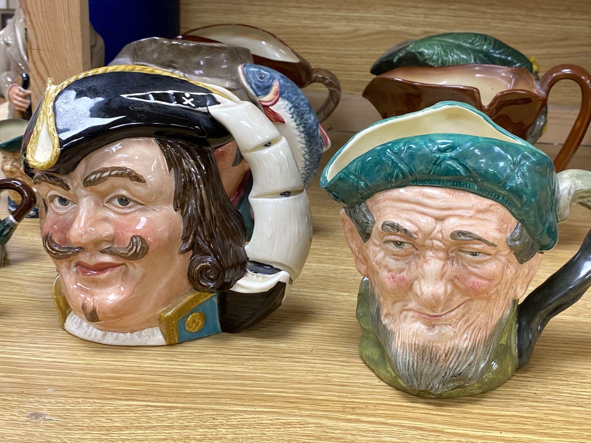 Twelve Royal Doulton character mugs and a Toby jug , Winston ChurchillCONDITION: Good condition - Image 2 of 4