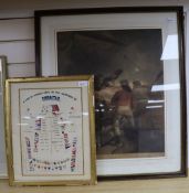 Naval-related - 'A Code of Signals Used in the Garrison of Gibraltar', watercolour (unknown