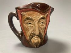 A Royal Doulton Mephistopheles medium character jug, marked on bottom 'When the devil was sick,