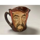 A Royal Doulton Mephistopheles medium character jug, marked on bottom 'When the devil was sick,