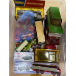 Dinky Toys including 901 Foden Diesel eight wheel wagon, unboxed, Military Series and other