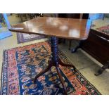 A Regency mahogany occasional table, width 67cm depth 53cmCONDITION: Top looks to have been