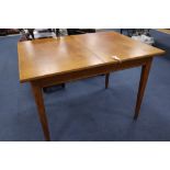 A Heals oak extending dining table, 107 x 78cmCONDITION: A little faded with wear commensurate