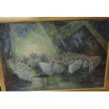 Shan Gannon, oil on board, Le Sylphides, inscribed verso, 38 x 54cmCONDITION: Possibly in need of