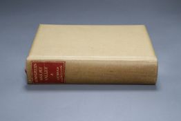 Llewellyn (Richard), How Green Was My Valley, Michael Joseph, 1939, signed limited edition, No. 12/