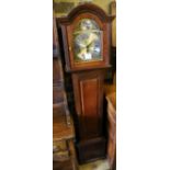 A Fenlocks longcase clock, reproduction, height 148cm