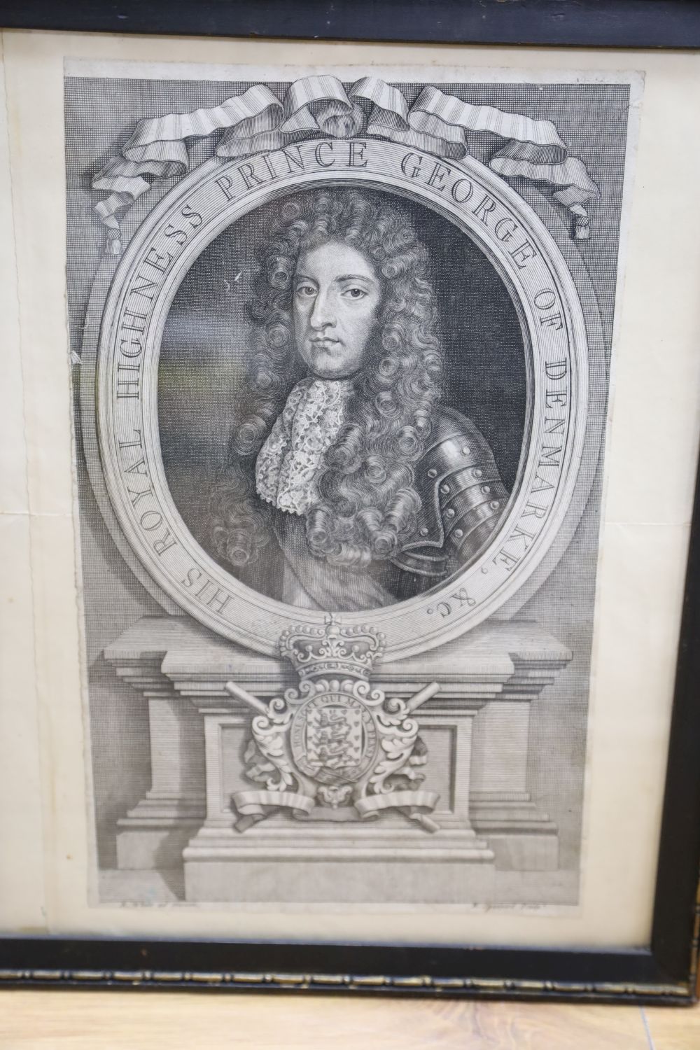 Six assorted antique engravings, Portraits of William Pitt, Oliver Cromwell, Robert Lloyd Raymond, - Image 3 of 7