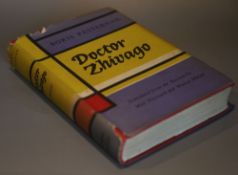 Pasternak, Boris - Doctor Zhivago, 1st edition in English, translated by Max Hayward and Manya