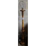 A standard lamp, height 138cm