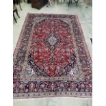 A Kashan carpet, 311 x 210cm