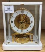 A Jaeger le Coultre Atmos clock, model number 632002, width 20cm height 23cm (a.f)CONDITION: The