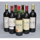 Seven bottles of red wine: Chateau Cassagne Haut Canon, Canon-Fronsac 1972, 1990 and 1999 (3),