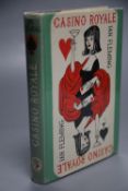 Fleming, Ian - Casino Royale, 4th printing, original cloth, re-issued, 1957CONDITION: Red-