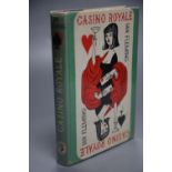 Fleming, Ian - Casino Royale, 4th printing, original cloth, re-issued, 1957CONDITION: Red-