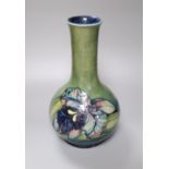 A Moorcroft Iris vase, height 30.5cm