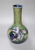 A Moorcroft Iris vase, height 30.5cm