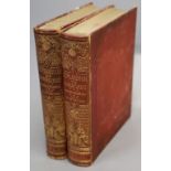 Grego, Joseph - Rowlandson the Caricaturist, 2 vols, qto, quarter red morocco, Chatto and Windus,