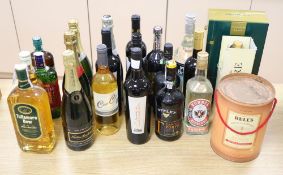 A quantity of mixed wines, spirits and champagnes