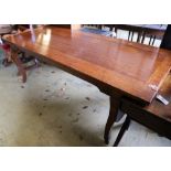 A French cherrywood farmhouse table, 212 x 92cm height 78cm