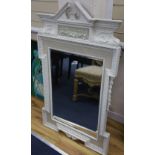 A William Kent style wall mirror, width 72cm height 120cm