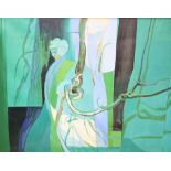 Roger Nicholson (1922-1986), oil on canvas, 'Apple Tree', signed, 70 x 91cm