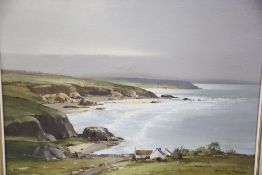 Arthur H Twells (Irish, 1921-1996), oil on canvas, Swilly from Dunree, County Donegal, signed, 39