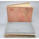 Two photo albums, India 1918 and 1919 and another, domestic 1916