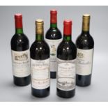 One bottle of Chateau Le Gay, Pomerol, 1986, one Balestard La Tonnelle, St. Emilion, 1983, one