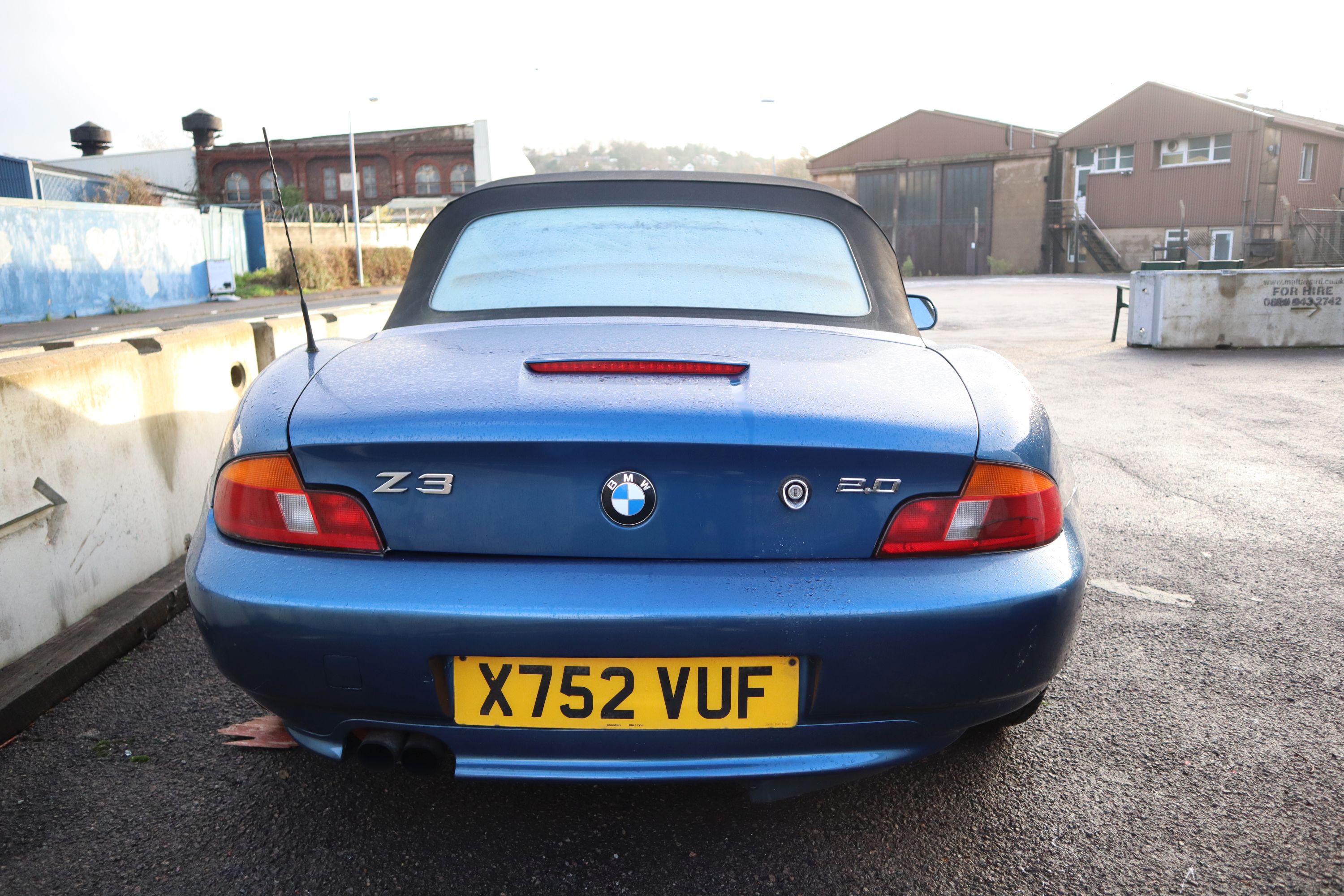 BMW Z3, registered Oct 2000, 187,950 miles, MOT expired 18.11.2020. To be sold without reserve, NO - Image 14 of 14