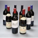 Two bottles of Chateau La Fleur Saint-Christophe, 1990, two Cantenac Brown, 1989, two Laroche-