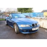 BMW Z3, registered Oct 2000, 187,950 miles, MOT expired 18.11.2020. To be sold without reserve, NO