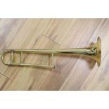 A Boosey & Hawkes 400 trombone, cased