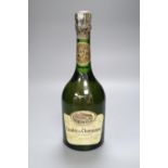 One bottle of Taittinger Comtes de Champagne, 1971.