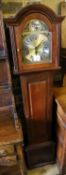 A Fenlocks longcase clock, reproduction, height 148cmCONDITION: It does have a pendulum, no