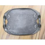 A Liberty Tudric pewter tray, shape 0231, 48 x 35cm