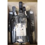 Four bottles of Skeffington 1994 vintage Port and two others