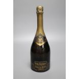 One bottle of Dom Ruinart Blancs de Blancs Champagne, 1969.