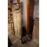 A Vintage British Railways stretcher, height 182cm